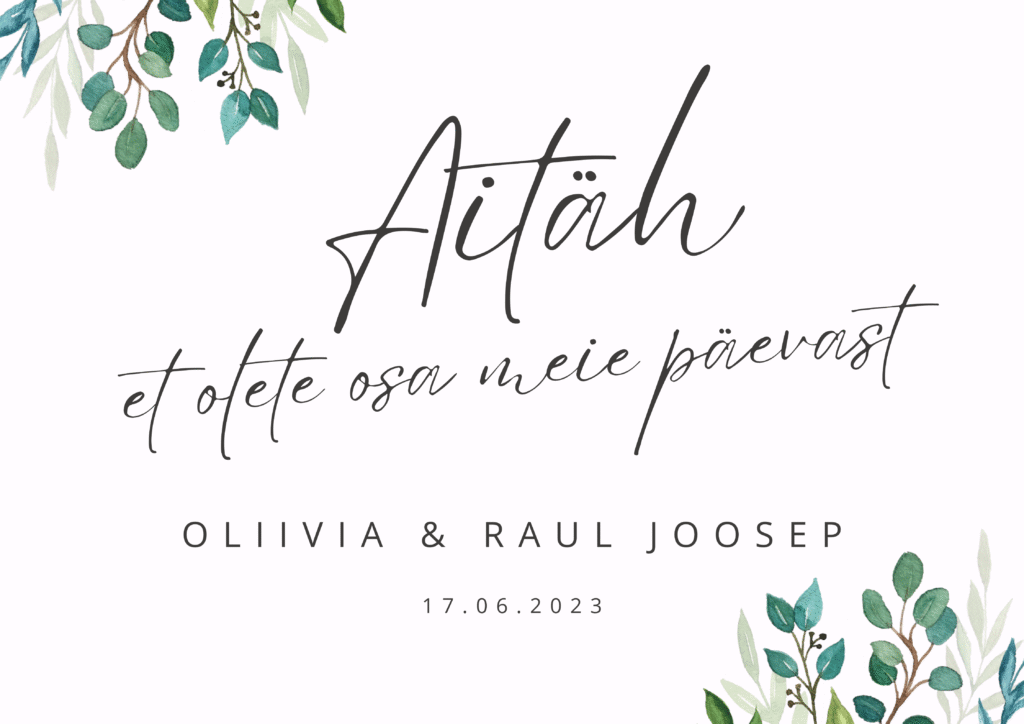 oliivia & raul joosep